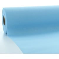 Sovie HORECA Linclass Airlaid Tischdeckenrolle Hellblau - Tischdecke 120cm x 25m - Einfarbige Papiertischdecke Rolle - Ideal für Party & Hochzeit