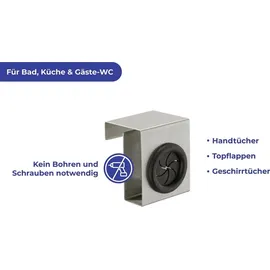 Wenko Maximex Küchenhaken Push - Pull, 4er Set