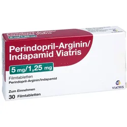 Perindopril-arginin/indapamid Viat.5mg/1 30 St
