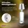 AddLiving LED Flaschenleuchte Silber