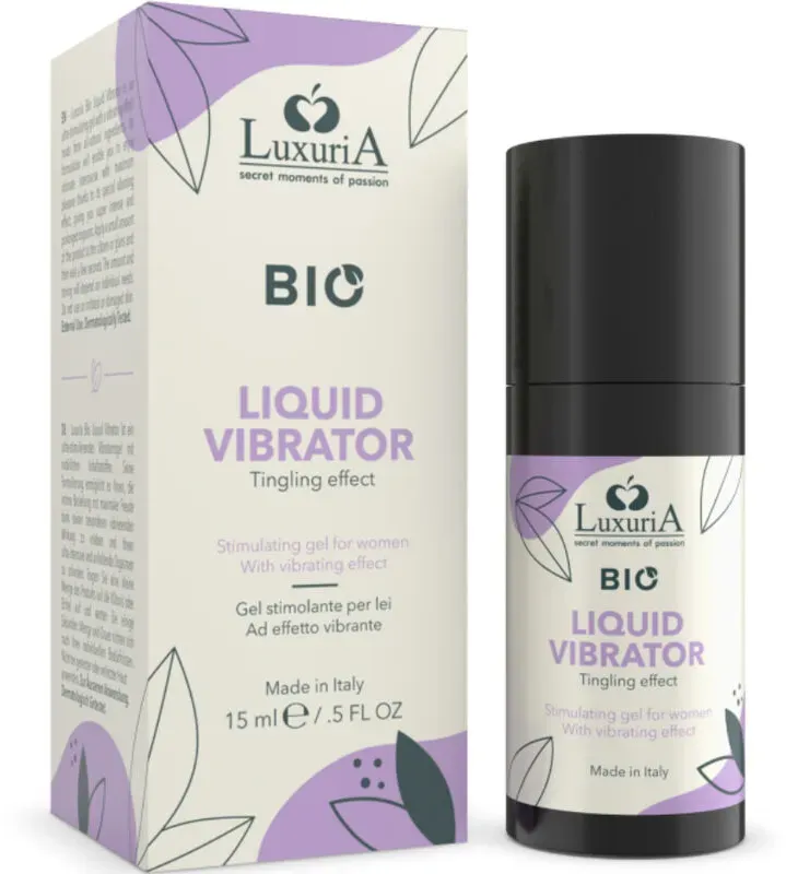 INTIMATELINE LUXURIA - BIO-STIMULIERENDES GEL FÜR IHREN VIBRATIONSEFFEKT 15 ML