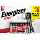 Energizer Max Alkaline Batterie Micro 8 Stück