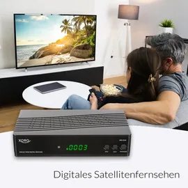 Xoro HRS 9194 DVB-S2 TV Receiver, Schwarz