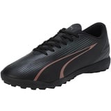 Puma Ultra Play TT Soccer Shoe, Black-Copper Rose, 44 EU