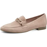 Marco Tozzi by Guido Maria Kretschmer Slipper aus Leder Elegant, Rosa (Nude), 39 EU