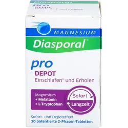 MAGNESIUM DIASPORAL pro DEPOT Einschlafen+Erholen 30 St.