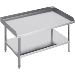 VEVOR Arbeitstisch Küchentisch Zubereitungstisch Kommerziell 762x1219x660mm