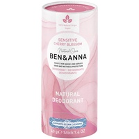 Ben & Anna Sensitive Cherry Blossom Papertube Deodorant Stick, 40g