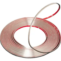 HPAUTO Chrom Zierleiste (12mm x 8m) Zier-/Schutzleiste, Tür VPE 12x  18812