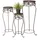DanDiBo Ambiente Blumenhocker 52 x 65 x 78 cm Schwarz