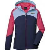 KILLTEC Mädchen Funktionsjacke/Outdoorjacke mit Kapuze KOS 335 GRLS JCKT, navy blue, 176,