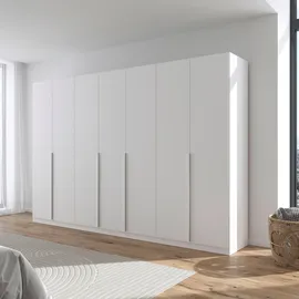 otto home Drehtürenschrank OTTO HOME "Kleiderschrank Schrank Garderobe AGORDO TOPSELLER Schlafzimmer", weiß (alpinweiß), B:315cm H:210cm T:54cm, Holzwerkstoff, Schränke, Drehtürenschrank, durchdachte Innenausstattung, in 7 Breiten und 2 Höhen MADE IN GERMANY,