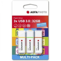 AgfaPhoto USB Flash Drive 32 GB schwarz USB 3.0