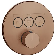 GESSI HiFi Thermostat 3-Wege, - Kupfer gebürstet