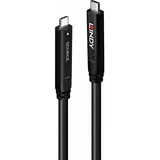 Lindy USB 3.2 Gen 1 - USB-Kabel - 24 pin USB-C Kabel Schwarz 43393