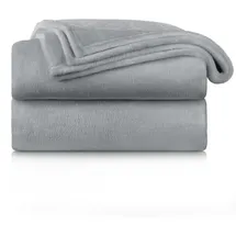 Blumtal Kuscheldecke, Grau, Textil, Rechteckig, 220x240 cm, Wohntextilien, Decken, Kuscheldecken