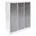 ADB Schubladenschrank / Schubladencontainer, 3x21 Schübe, 1010x795x350 Mm = 63 Schubladen - Grau