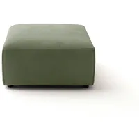 KAWOLA Hocker RANI Polsterhocker Feincord 0 x 0 x 0 cm Grün