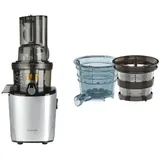 Kuvings Bundle Kuvings Revo830 + Creme & Smoothie Strainer - Silber