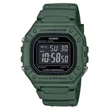 Casio Timeless Collection W-218H-3BVEF Silikon 50 mm
