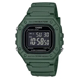 Casio Timeless Collection W-218H-3BVEF Silikon 50 mm