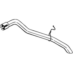 Bosal Abgasrohr [Hersteller-Nr. 840-173] für Ford