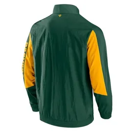 Fanatics Woven Track Jacke grün M