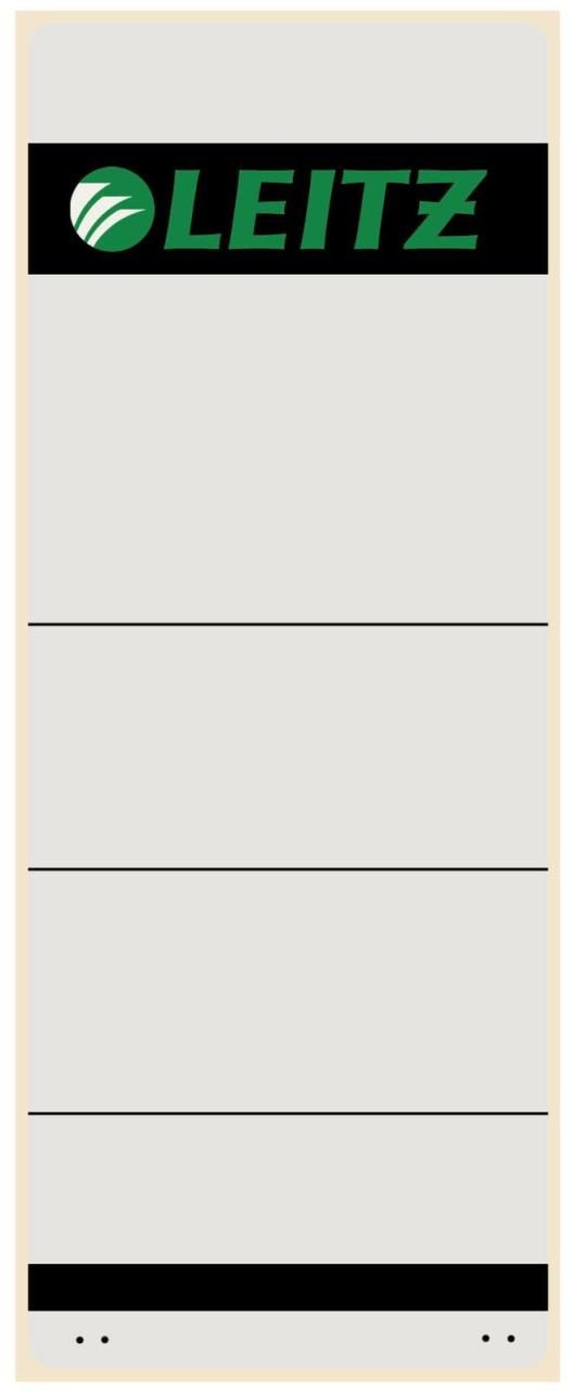 LEITZ Ordneretiketten für 8 cm Rückenbreite 62,0 x 157,0 mm