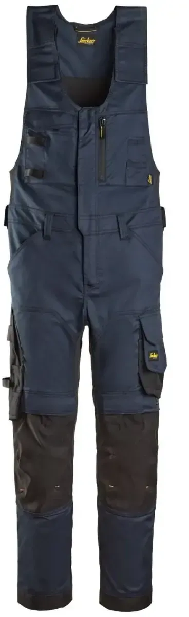 Snickers 6023 AllroundWork Kombi-Stretchhose – Maximale Flexibilität für Profis | Navy/Schwarz | 156 - Navy/Schwarz