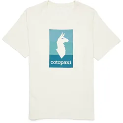Cotopaxi Llama Block T-Shirt M XL Bone