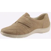 Klettschuh WALDLÄUFER Gr. 5, grau (taupe) Damen Schuhe