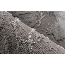 Kayoom Teppich 'Mineral' silbern 80 x 300 cm