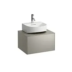 LAUFEN Sonar Schubladenelement H4054310340421 57,5x34x45,5cm, 1 Schublade, Titan