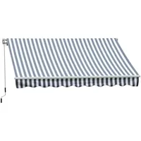 Outsunny Markise,, Aluminium, Polyester