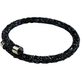COLLEZIONE ALESSANDRO Crystal Armband aus Glas schwarz Größe onesize