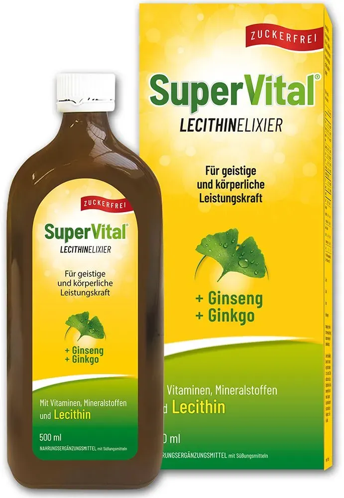 SuperVital Lecithin Elixier 500 ml 500 ml Elixier