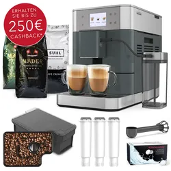 KitchenAid Kaffeevollautomat KF7 Juniper - Set mit 3 kg Kaffee und Zubehör