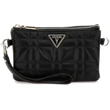 GUESS Umhängetasche Latona Mini Tri Compartment Top Zip Black