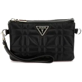 GUESS Umhängetasche Latona Mini Tri Compartment Top Zip Black