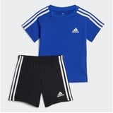 Adidas Sportswear Trainingsanzug I 3S SPORT SET (2-tlg) blau 98