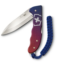 Victorinox Evoke Alox Messer - blau/rot