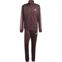 adidas Sportswear Basic 3-Streifen French Terry TRACKSUITS, aurora ruby, XXL