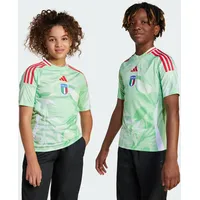 Adidas Italien 25 Frauenteam Kids Auswärtstrikot GRÜN 134-140cm 9-10J