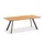 Niehoff Noah Stativprofil anthrazit - 200 x 95 cm Teak gebürstet