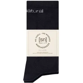 super.natural Sn All Day Lange Socken 2 Paare - Navy Blazer / Wing Grey - EU 36-39