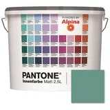 ALPINA Wandfarbe »Pantone«, Wandfarbe »Pantone«, Innenfarbe Agate Green 2,5 Liter matt - gruen