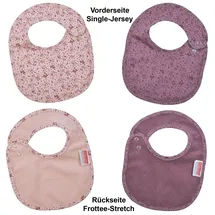 Wörner Lätzchen WÖRNER "Lamas rosa Druckknopflatz 22x29 cm", Baby, rosa, Baumwolle, Materialmix, Lätzchen, mit Druckknöpfen, maschinenwaschbar, trocknergeeignet