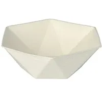 Papstar 50 Schalen Zuckerrohr `pure` 6-eckig 400 ml 5