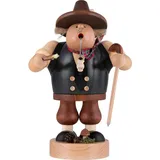 KWO Unbekannt Räuchermännchen Wanderer - 22 cm