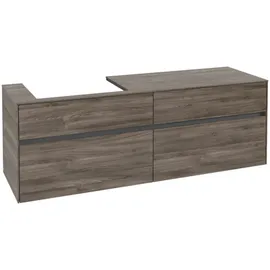 Villeroy & Boch Collaro Waschbeckenunterschrank C02200RK 160 x 55 cm Stone Oak